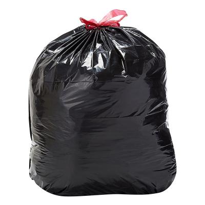 China 150 Liter Biodegradable Clear Garbage Bag Trash Bags Price To Checkers Black Trash Returns 200 Bin Bags for sale