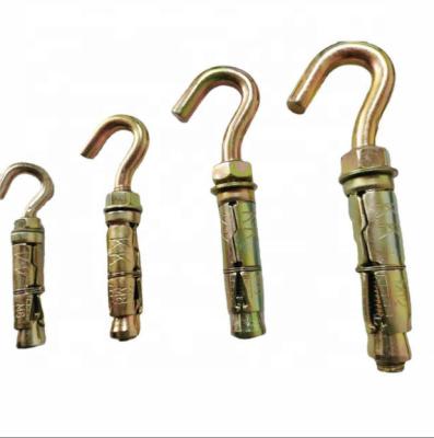 China Steel Four-Piece Hook Expansion Heavy Duty Expansion Bolts With Extension Hooks For Construction , Expansion Bolts Galvanized for sale