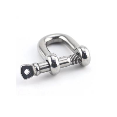 China Factory Direct Selling European Type High Quality Polished Screw Pin Forged Stainless Steel 304/316 Marine Anchor Lifting Chain D for sale