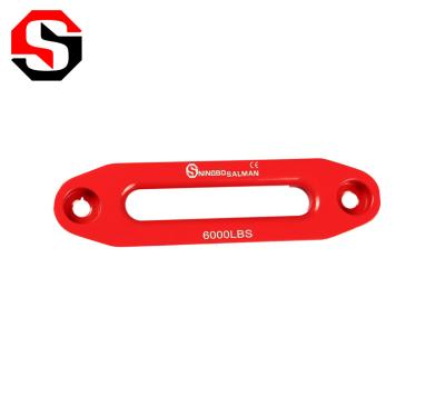 China ATV/UTV FL6000BA Ningbo Factory OEM/ODM Salvage 6000lb Off-Road Aluminum Hawse Fairlead For Winches for sale