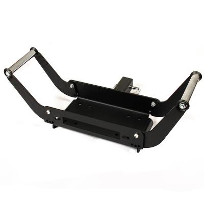 China Universal Hitch Receiver Cradle Detachable ATV/UTV 4WD Winch Winch Mount System for sale