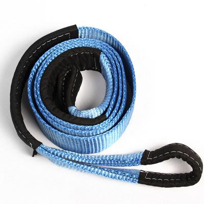 China Heavy Duty Car Polyester Vehicle Recovery Tow Straps For 4X4 for sale