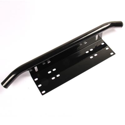 China Gray Card Plate Mount Bumper Bracket For LED Lights Work Lamps Bars SUV Jeep 600*105*55mm (Customized) for sale