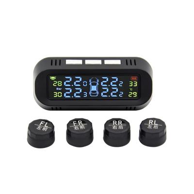 China Wireless Tire Pressure Monitoring System Tire Pressure Monitor Car Alarm Car Solar External Internal TPMS Sensors for sale