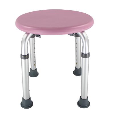 China Modern Easily Adjustable Benches Shower Bench Bathtub Stool Free Anti-Slip Seat Disabled Folding Shower Chair for sale