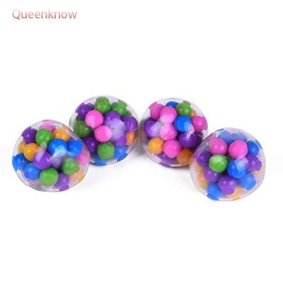 China 2021 Squeezable Best Seller Sensory Relieve Tension Toy DNA Gurgling Stress Ball for sale