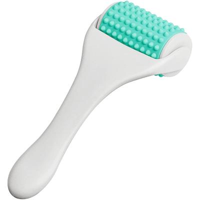 China Mini Portable Handheld Plastic Silicone Face Lift Beauty Tools Face Lift Cellulite Body Muscle Relax Roller Massager for sale