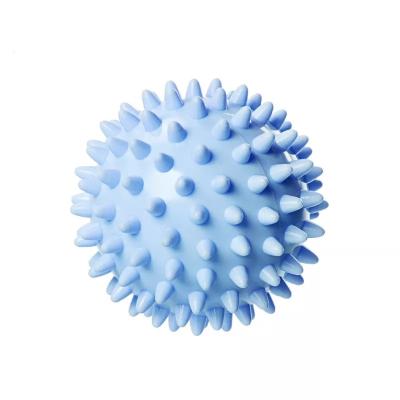 China Fascial Relax Back Massager Mini Portable Hedgehog Spiky PVC Body Foot Leg Massager Fitness Yoga Fascial Ball for sale