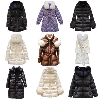 China Breathable Wholesale OEM Winter Puffer Men Women's Padded 90% Goose Down Coats Jackets for sale