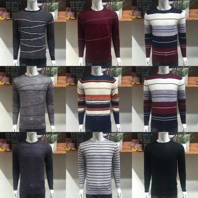 China Anti-wrinkle 2023 Men's sweaters pullover Design Long Sleeve Knitted men Green mohair sweaters knitwear fuzzy sweater for men for sale