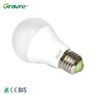 China Residential A60 A70 ac dc 220V 3W 5W 7W 9W  12w 12watt 15W 15watt 18W base e14 b22 E27 bulb light led home lamp for sale