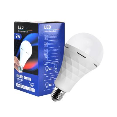 China Household Emergency Lighting Rechargeable emergency led bulb lights A60 7w 9w 12w 15w bombillo E27 lampada lithium battery emergenty bulb lighting for sale