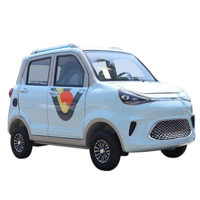 China New Energy Leather Electric Vehicle Made In China 2023 Small Electric Car 5 Seats for sale