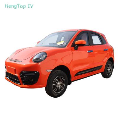 China 2023 Leather HengTop EV Low Price Sedan Passenger Vehicle 300km Electric Car With Range Per Charge for sale