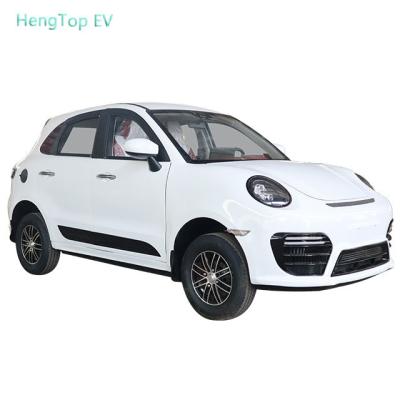 China 2023 HengTop EV Low Price Leather Electric Sedan Passenger Vehicle Car With Range Per Charge 300km for sale