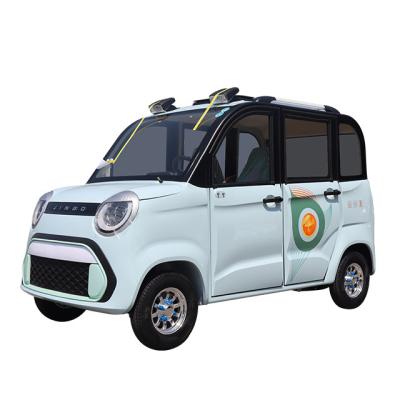 China 2023 EV Leather Mini Car 120km Crossing Range New Energy Vehicles Mini Electric Car for sale