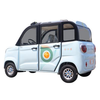 China Latest Design New Energy Leather Electric Vehicle Four Wheel Electric Car for sale