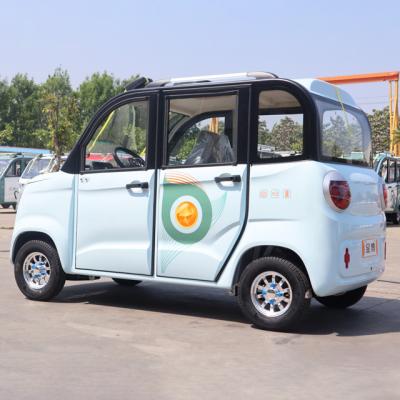 China Leather Mini Electric Car Factory Direct Cheap Price Ev Electric Car New Energy Electric for sale