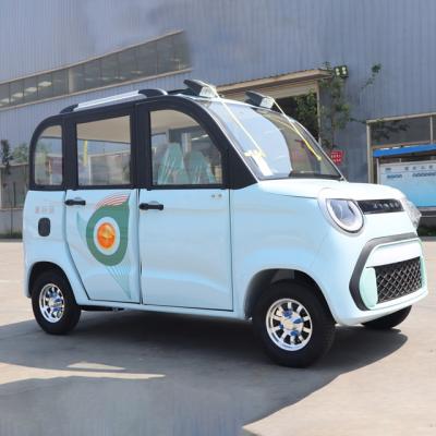 China New Energy Leather Electric Vehicle 4 Seater 1000W AC Motor Electric Car for sale