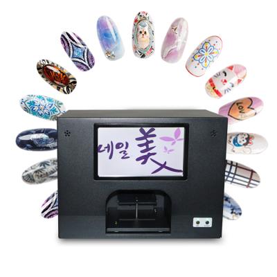 China 3 flowers and 5 nails printer at the same time digital nail printing machine nail arts DS9 for sale