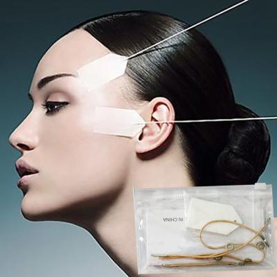 China 40Pcs Resin Invisible Thin Face Facial Stickers And Chin Wrinkle Face Shape Lifting Anti Neck Tapes for sale