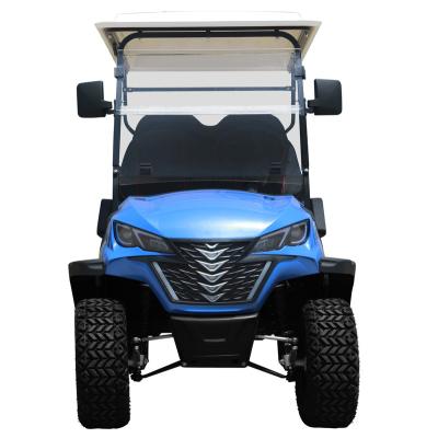 China High End Quality Fully Enclosed High Popularity Professional Design Good Product 4+2 Seats Golf Carts Electric Hunting Golf Cart 205/50-10 4 PAIRS for sale