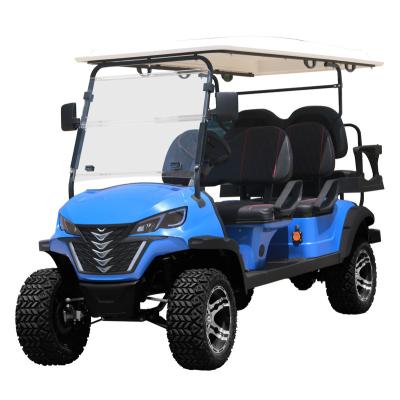 China Trustworthy in China Supplier Quality High End Popularity 4+2 205/50-10 4 PAIRS Quality Supplier High End High Seats Electric Golf Cart Trustworthy for sale