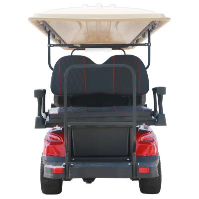 China Good New Trend Product Quality Electric Fully Enclosed Wholesaler In Current Chinese 6+2 Seat Golf Carts Electric Golf Cart 205/50-10 4 PAIRS for sale