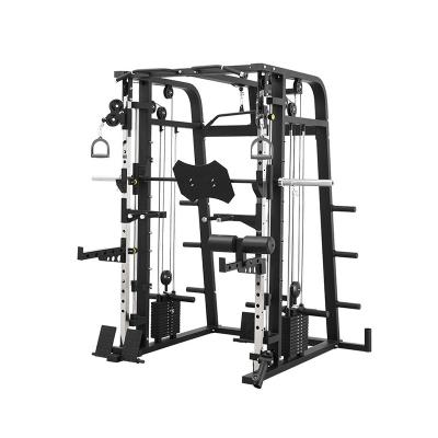 China GAION Smith Machine Drop Shipping Universal Multi Functional Home Exercise Smith Machine Functional Trainer for sale