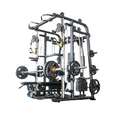 China GAION Smith Machine Drop Shipping Gym Equipment Home Exercise Mutli Work Reference 220x175x219cm for sale