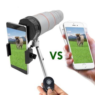 Chine Place 12X50 monoculaire haute puissance unique pour Smartphone Birding à vendre