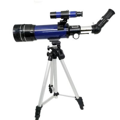 Cina Lunghezza focale astronomica del telescopio 360mm di rifrattore della lente blu di 70mm in vendita