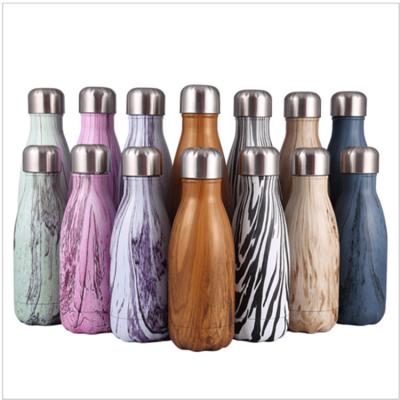 China Gym Running Sport 500ml Flask Stored Outdoor Sports Drink 18/8 Stainless Steel Double Wall Stainless Steel Vacuum Sports Water Bottle for sale