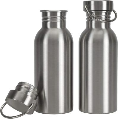 China Double Straight Wall Camping Bicycle Hiking Tumbler Vacuum Flask Stocked Thermal Sports Drink 18/8 Stainless Steel Water Bottle for sale