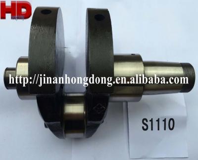 China SF-S1110 tractors diesel engine crankshaft for Sifang brand walking tractor for sale