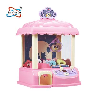 China Kids Coin Operated Mini Claw Vending Machine Doll Electric Machine with Music and Light 30.2x27x40cm for sale