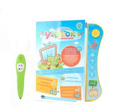 China Children Educational Pen Toy English Speaking Ebook Toy Electric Early Education Audio Teaching Machine for sale