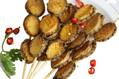 China FROZEN CAPTAIN JIANG ABALONE SKEWER OR AMALONE FOR BARBECUE for sale