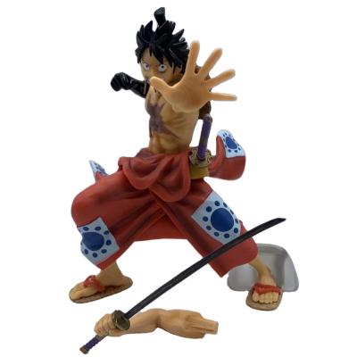 China High Quality Cartoon Toy One Piece GK Luffy Cartoon Character Model Toy Anime PVC Figure for sale