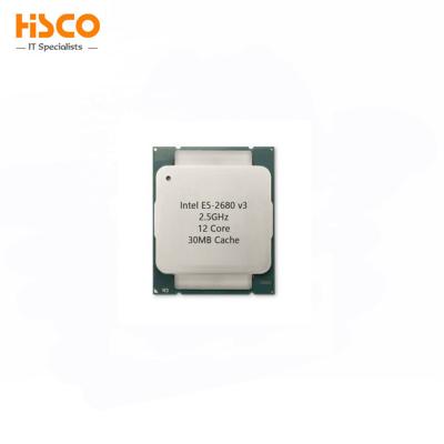 China Server for Intel xeonE5-2680V3 Processor CPU Server CPU 2.5GHz 22nm 120W for sale