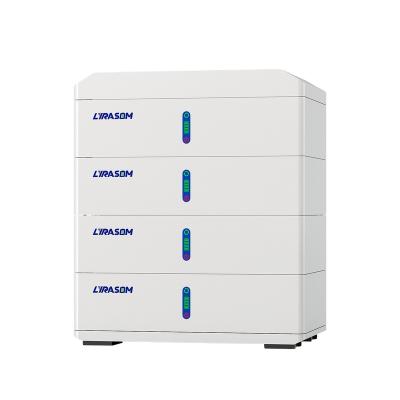 China Lyrasom Stacked  Storage Battery 5KWH 10KWH 15KWH 20KWH  LiFePO4 Battery Stacked Solar Energy Storage Battery LYH48100-L(S) for sale