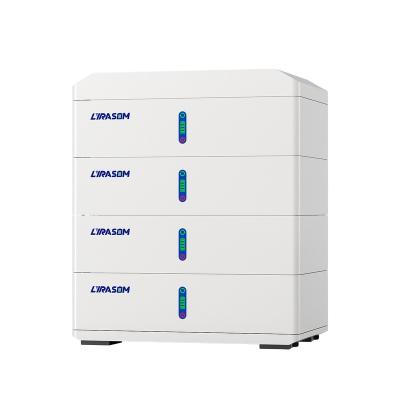 China Lyrasom Hot Sale 51.2V 100Ah 5KWH 10KWH 15LWH 20KWH  25KWH Lifepo4 Lithium Battery Home  Energy Storage System LYH48100-L(S) for sale