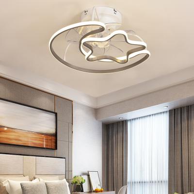 China Hot Selling High Grade Simple Nordic Style LED Living Room Light Fixture With Modern Led Fan Ceiling Lamp for sale