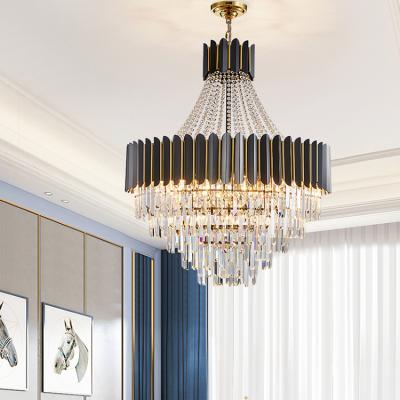 China High Grade Steel+ K9 Crystal Unique Style Customized Pretty Wedding Hotel Crystal Chandelier Pendant Light for sale