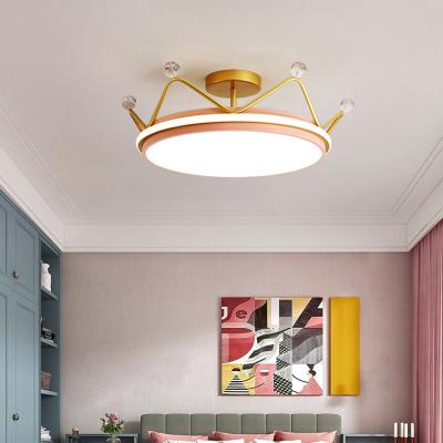 China High Grade LED Crown Series Princess Kitchen Bedroom 53W Outdoor Mounted Modern LED Ceiling Light for sale