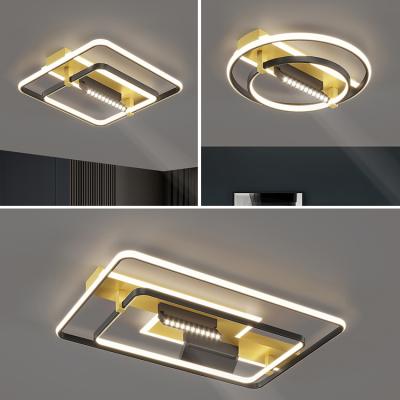 China Modern High Grade LED Acrylic Minimalist Living Room Bedroom Led Ceiling Outdoor Mounted Lamp 2021 New for sale