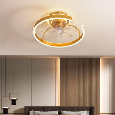 China New Listed High Grade LED Decoration Indoor Light With Fan 140W Acrylic Contemporary Bedroom Living Room LED Ceiling Light for sale