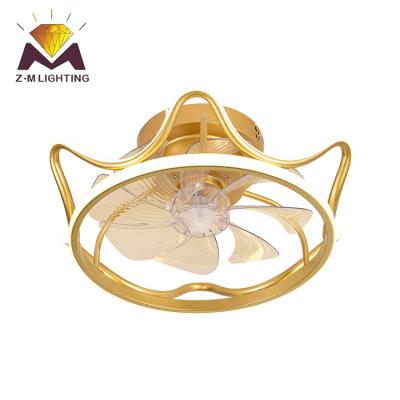 China Fast Shipping High Grade Fashion LED Indoor Decoration With Fan Contemporary Living Room LED Ceiling Light for sale