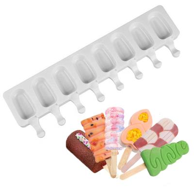 China New Viable Botanical Ice Cream Silicone Mold Bowl Cake Popsicle Ice Cream Silicone Mold for sale