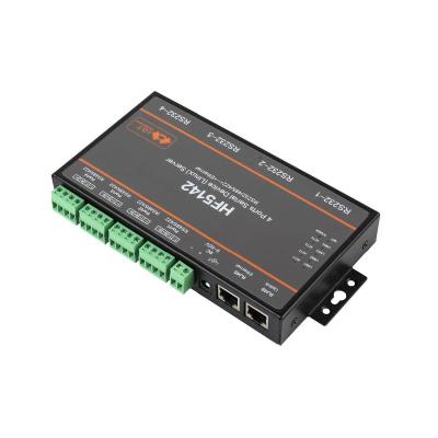 China Industry 4 Auto Industrial IoT System HF5142 RJ45 Ports RS232/485/422 Serial To Ethernet Linux Server Converter Gateway RTU DTU Serial Industry IoT M2M Other IoT Gateway communication for sale